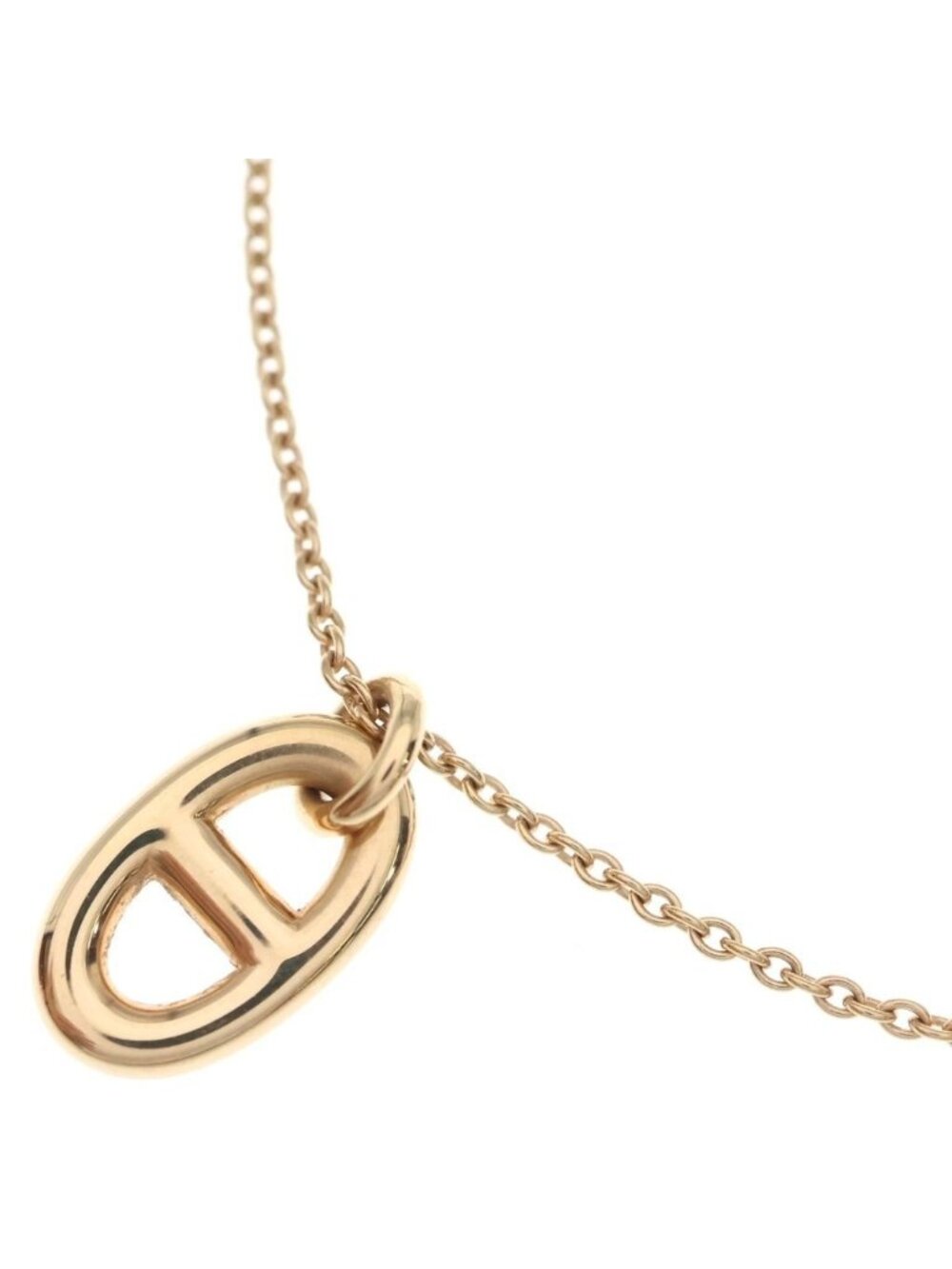 Hermes Farandole PM Pendant Chain Pink Gold